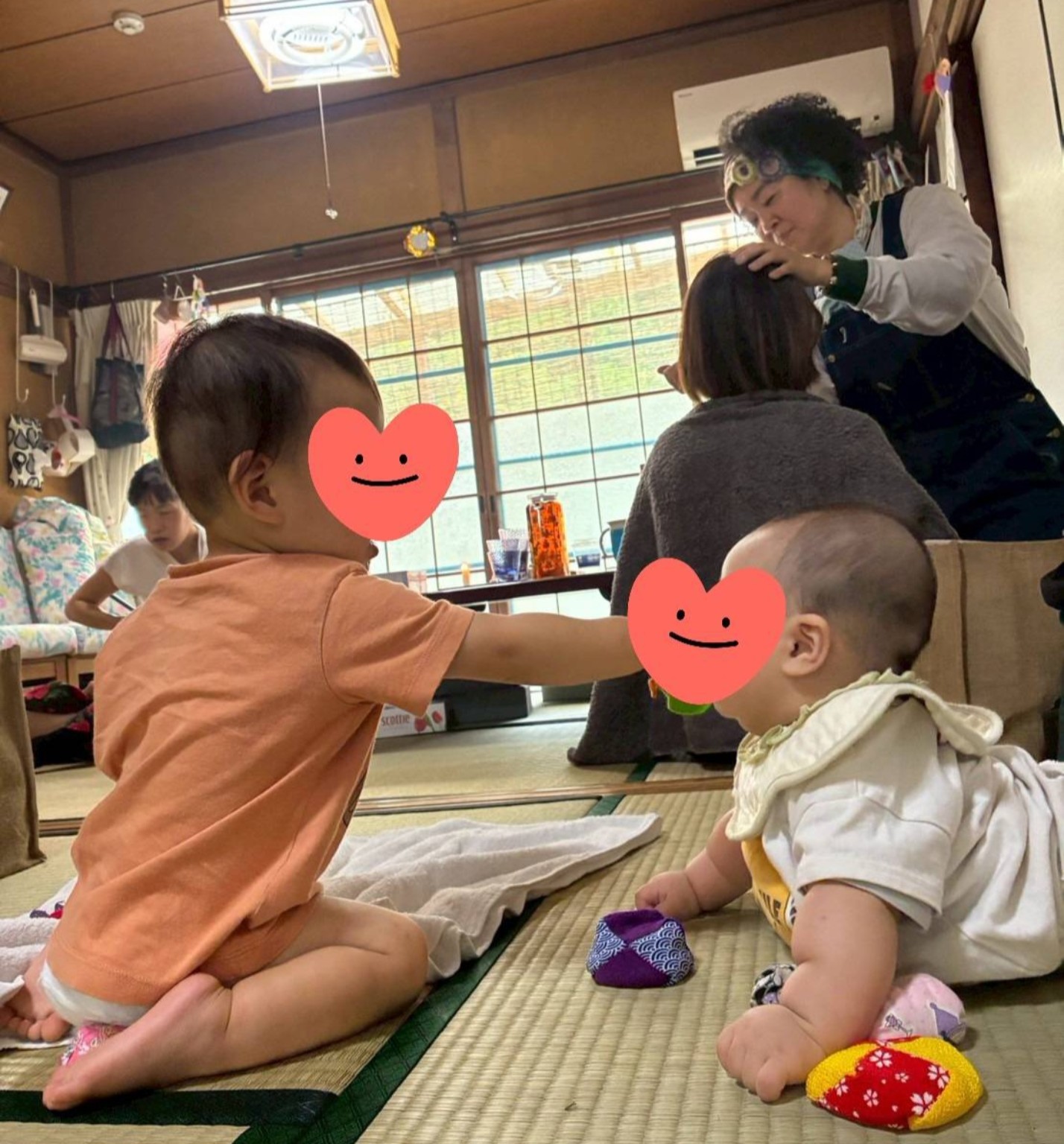 親子が参加するテルミー体験練習会